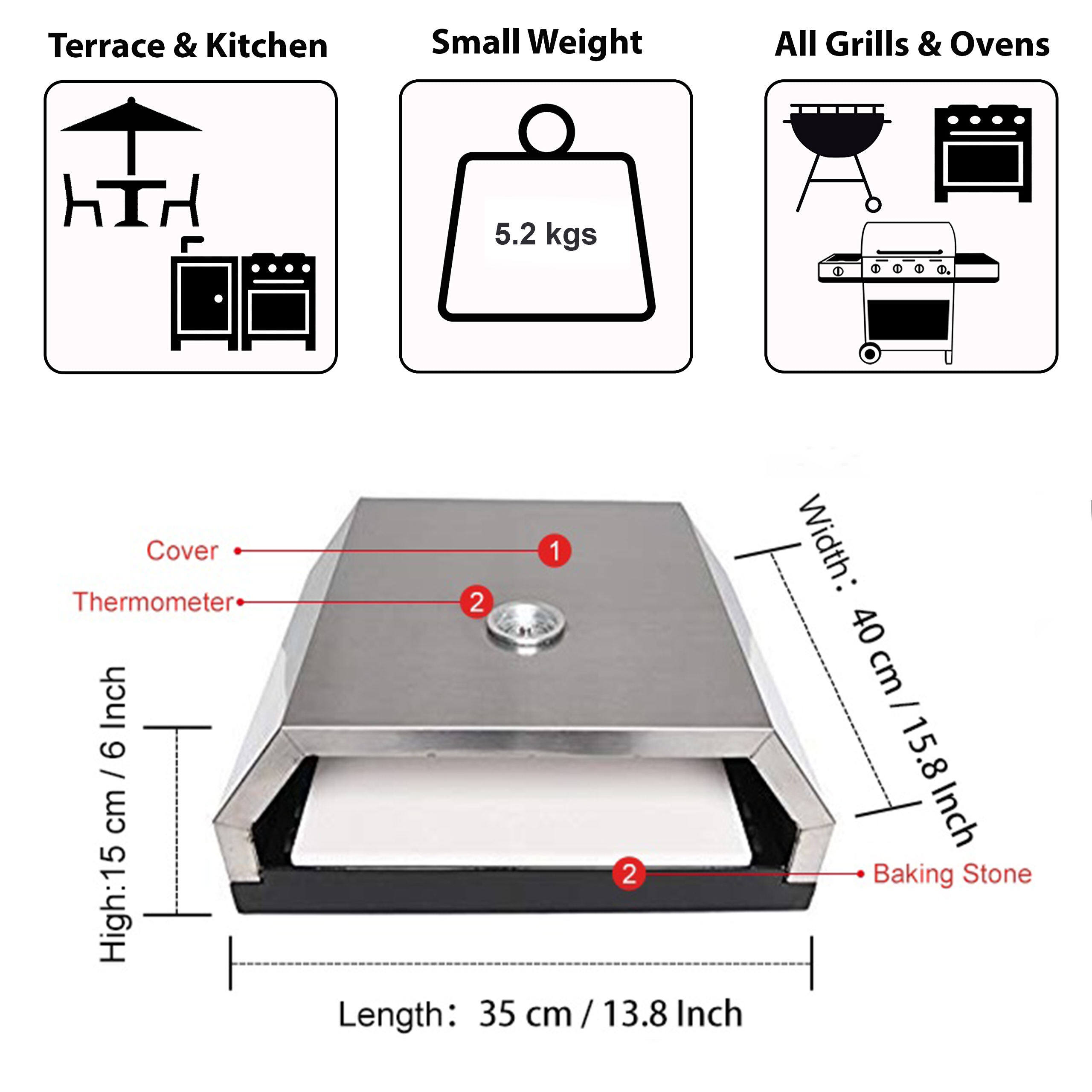 wholesale 16 inch gas pizza oven factory Supplier