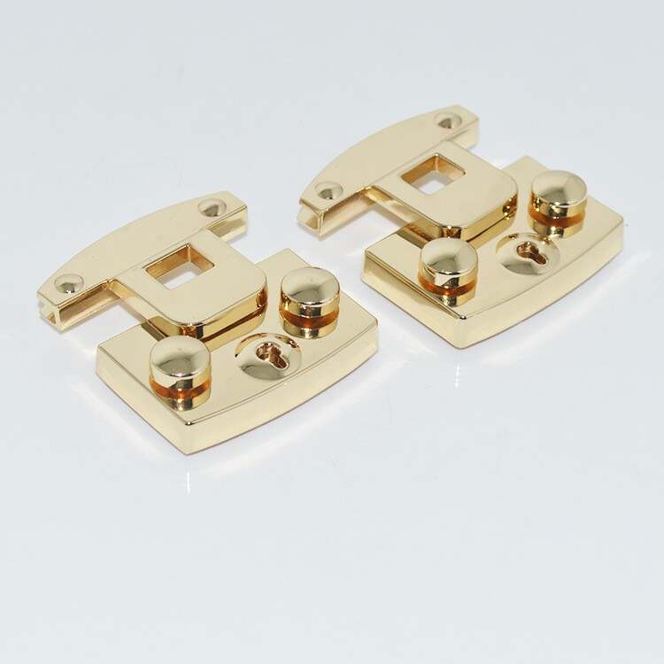 Metal Bag accessory hardware handbags Clutch lock leather bag locks