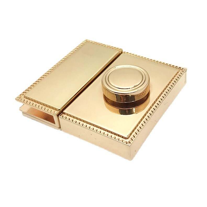 Bag accessory Metal hardware handbags Clutch lock leather bag locks