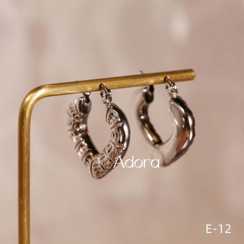 Heart Shape Hoop Earrings