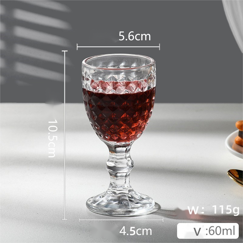 wholesale glass water goblets