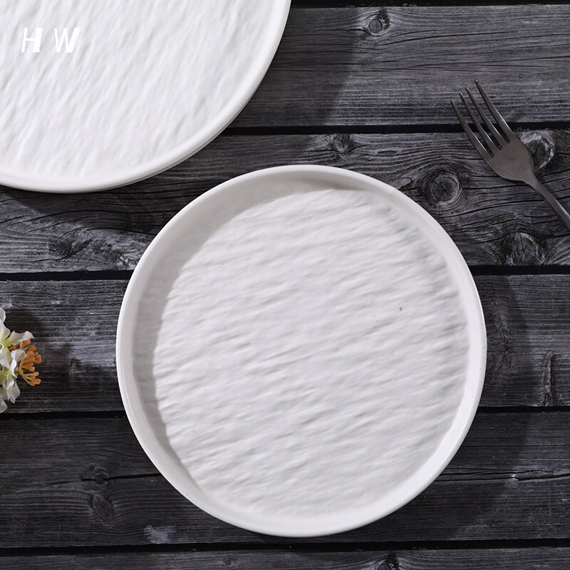 white dishware；japanese inspired dinnerware；white ceramic dinnerware