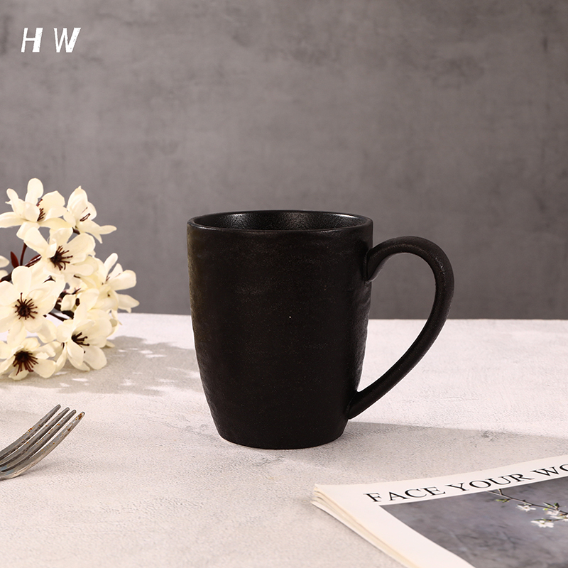 black stoneware dinner set; matte black plates and bowls set; crockery sale