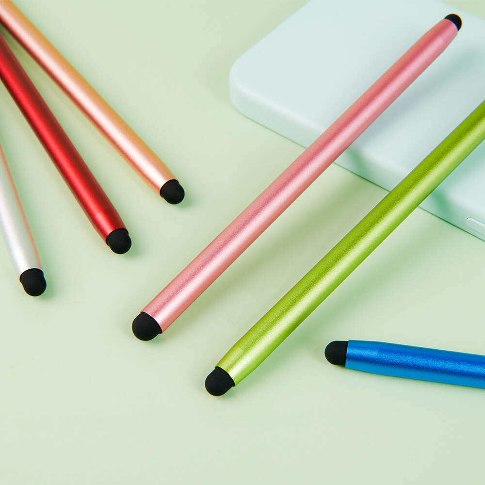Double Sides Precision Disk Stylus Pen 2 in 1 Fiber Disk Sucker Capacitive Disc Touch Screen Cellphone Tablet PC Pen Stylus
