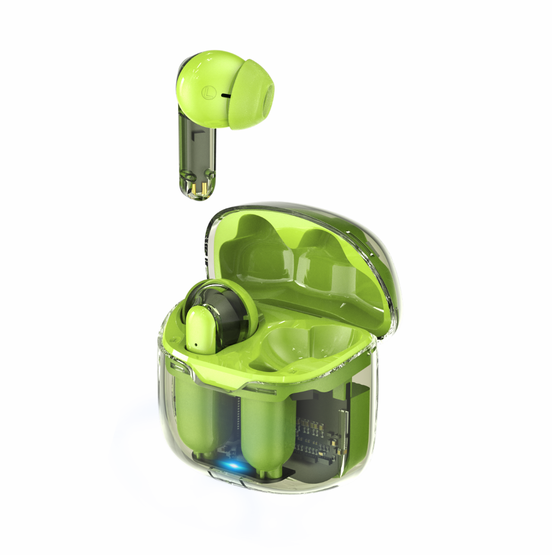 SBY D61 Color Transparent Style Hot-selling TWS Wireless Earbud