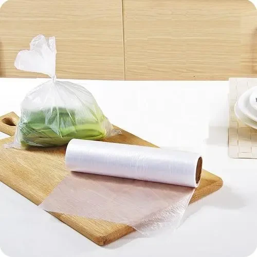 Clear Plastic Bags On A Roll