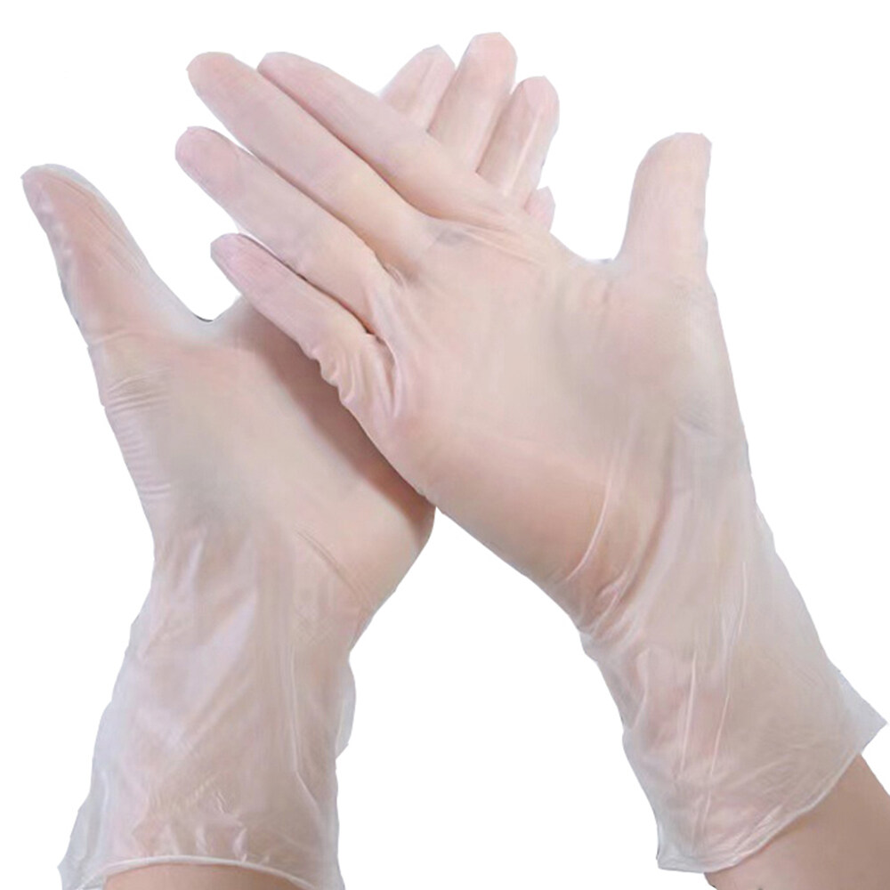 Vinyl food gloves