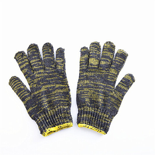 Cotton safety gloves