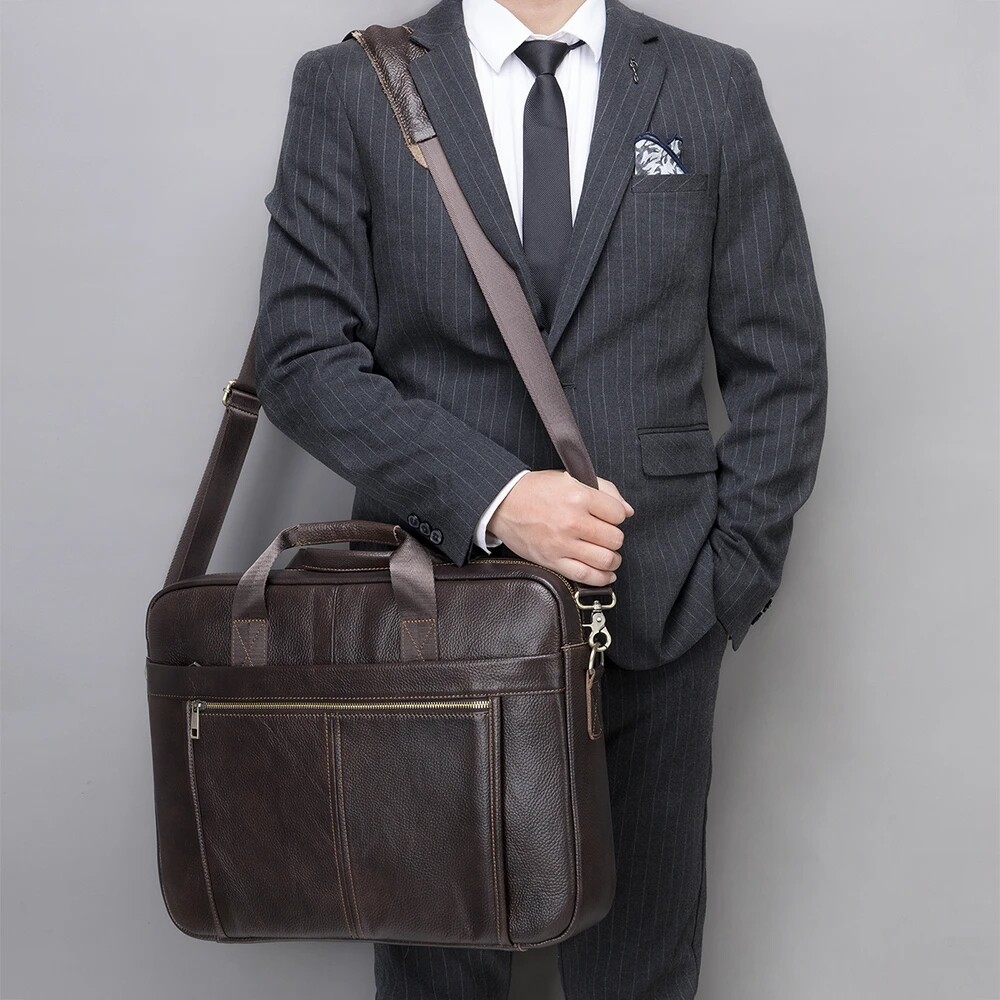 The Timeless Appeal of a Cheap Men's Leather Briefcase