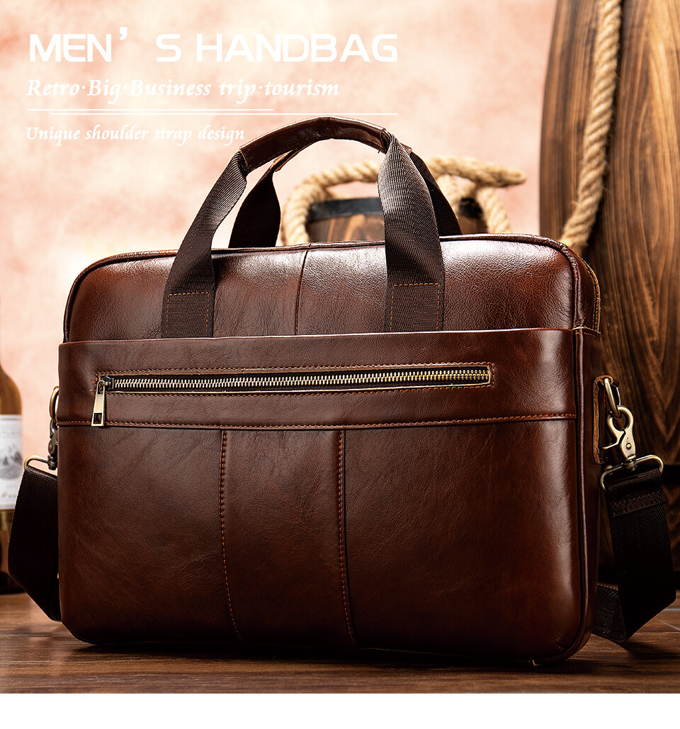 Men's Briefcases Messenger Bag