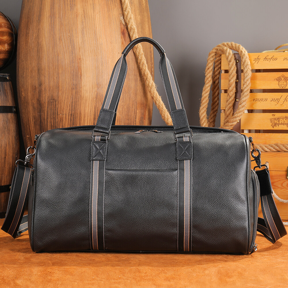 Travel Bag For Men Hand Luggage Bag Genuine Leather