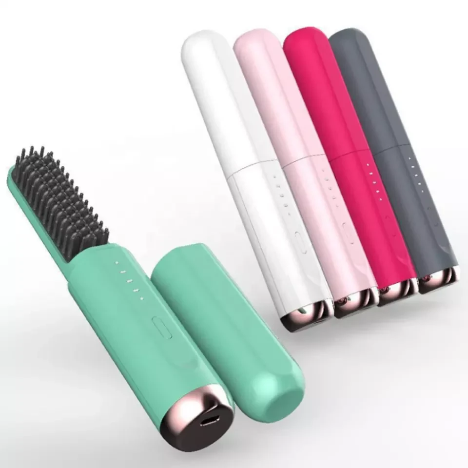 Unleash Your Style Anywhere: The Convenience of USB Cordless Hair Straightener Brushes