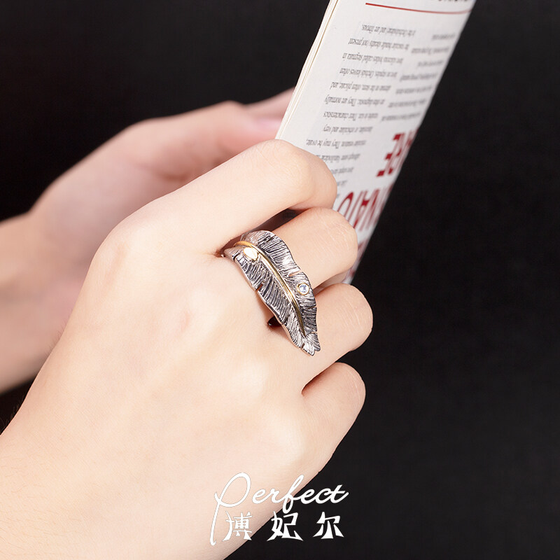 Handmade Inlaid /S925 Pure Silver/ Ring