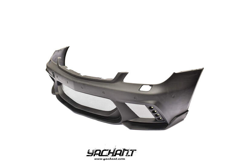 YCMBCLS033FRP 2005-2010 Mercedes Benz W219  CLS Sedan Wald Black Bison Edition Style Front Bumper FRP (30).jpg