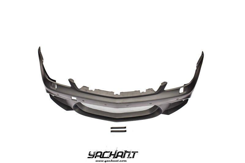 YCMBCLS033FRP 2005-2010 Mercedes Benz W219  CLS Sedan Wald Black Bison Edition Style Front Bumper FRP (34).jpg