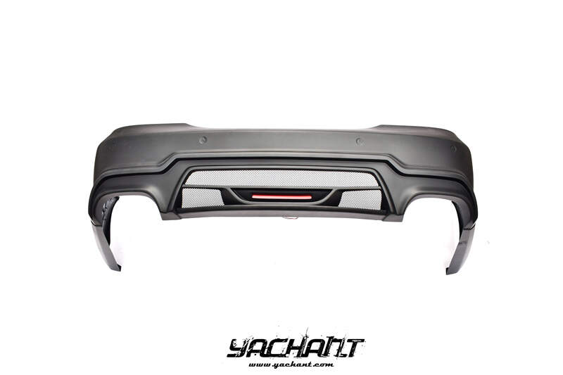 YCMBCLS036FRP 2005-2010 Mercedes Benz W219  CLS Sedan Wald Black Bison Edition Style Rear Bumper FRP (26).jpg