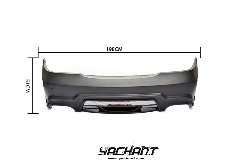 YCMBCLS036FRP 2005-2010 Mercedes Benz W219  CLS Sedan Wald Black Bison Edition Style Rear Bumper FRP (43).jpg