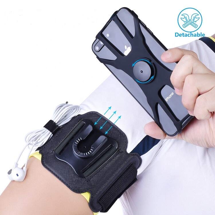 Hot Selling Sport Fitness Rotatable Phone Holder Running Armband Phone Holder for runners