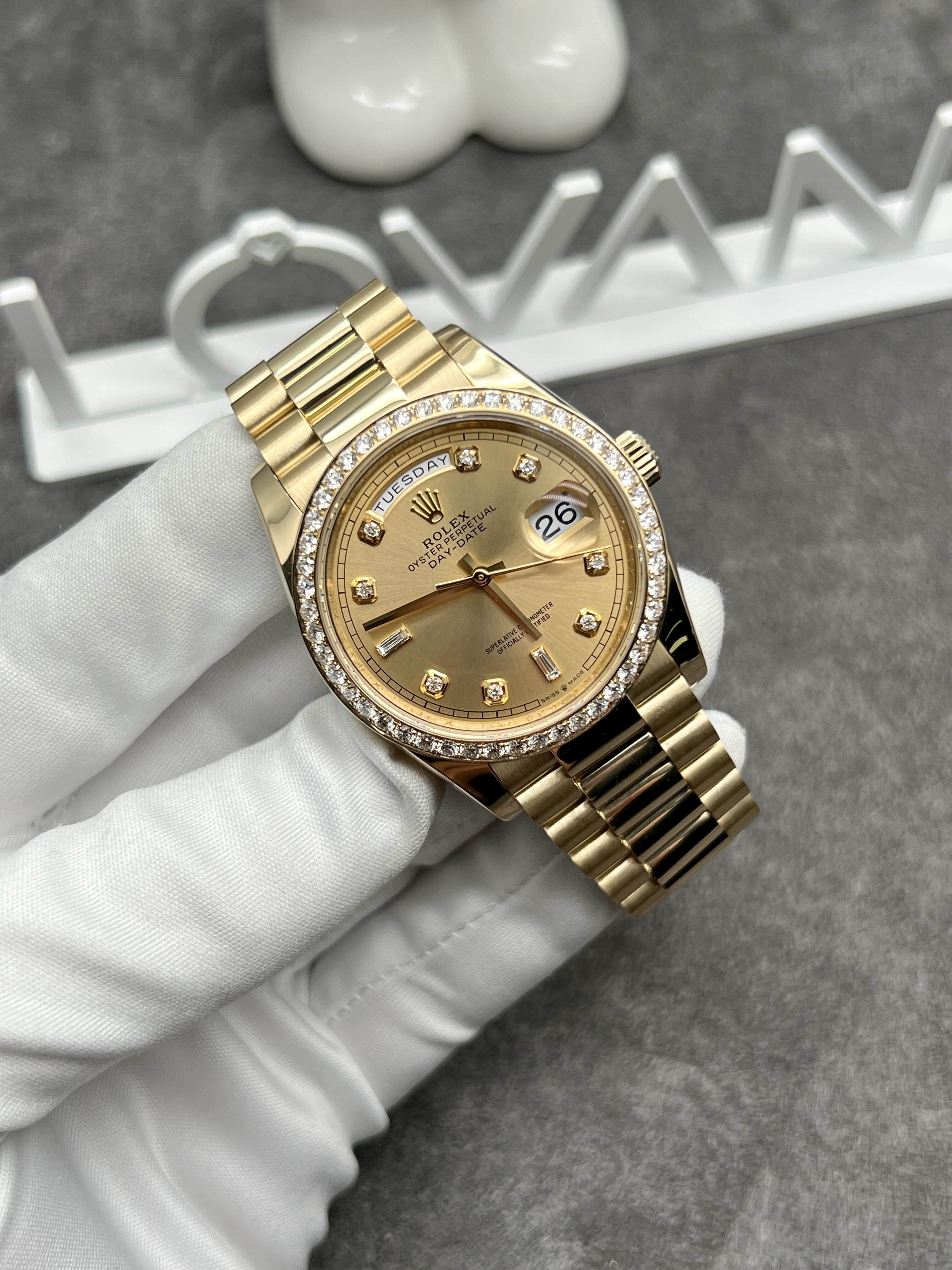 rolex datejust Series diamond watch m128348rbr-0008