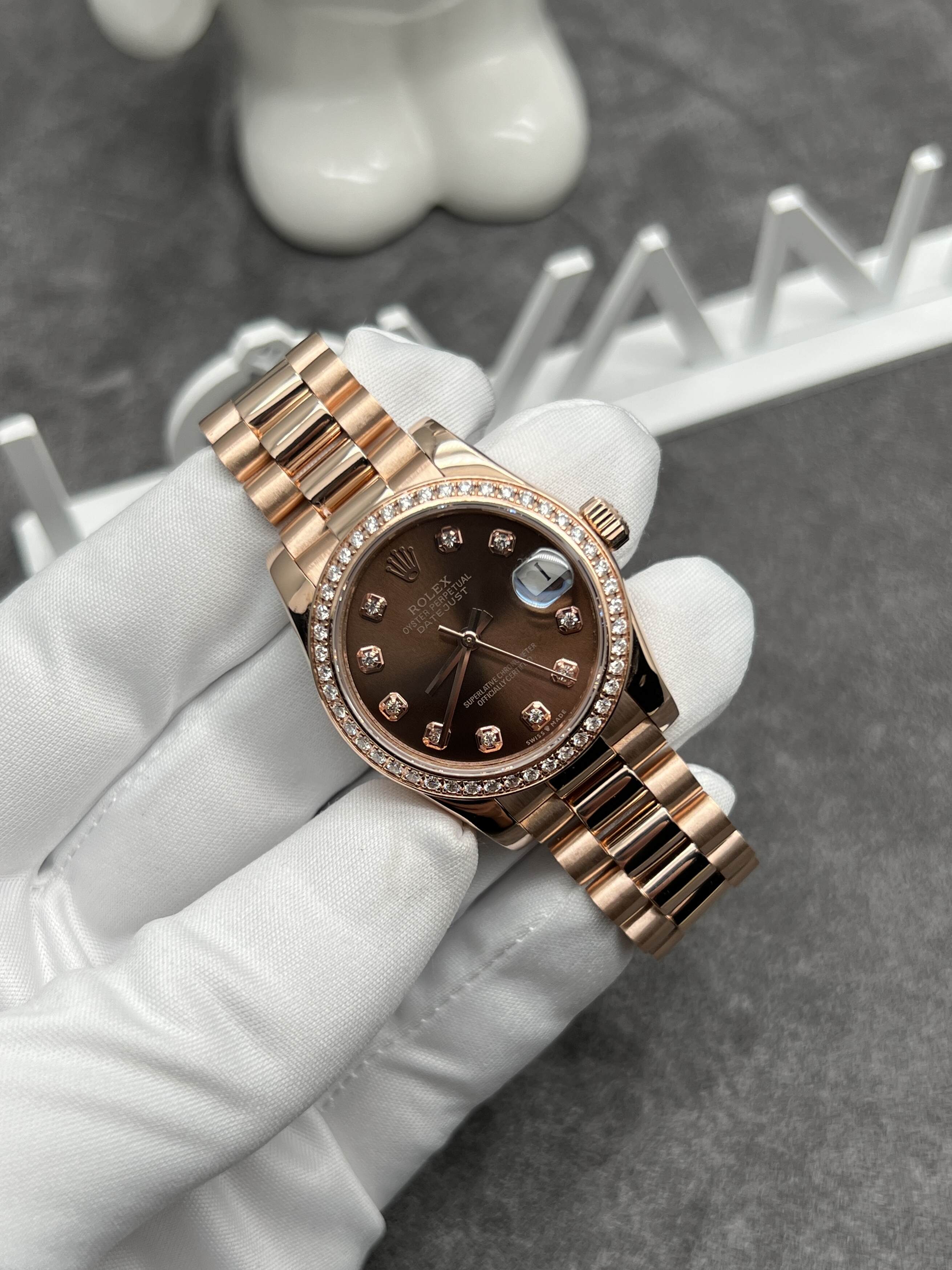 rolex datejust Series diamond watch m279135rbr-0001