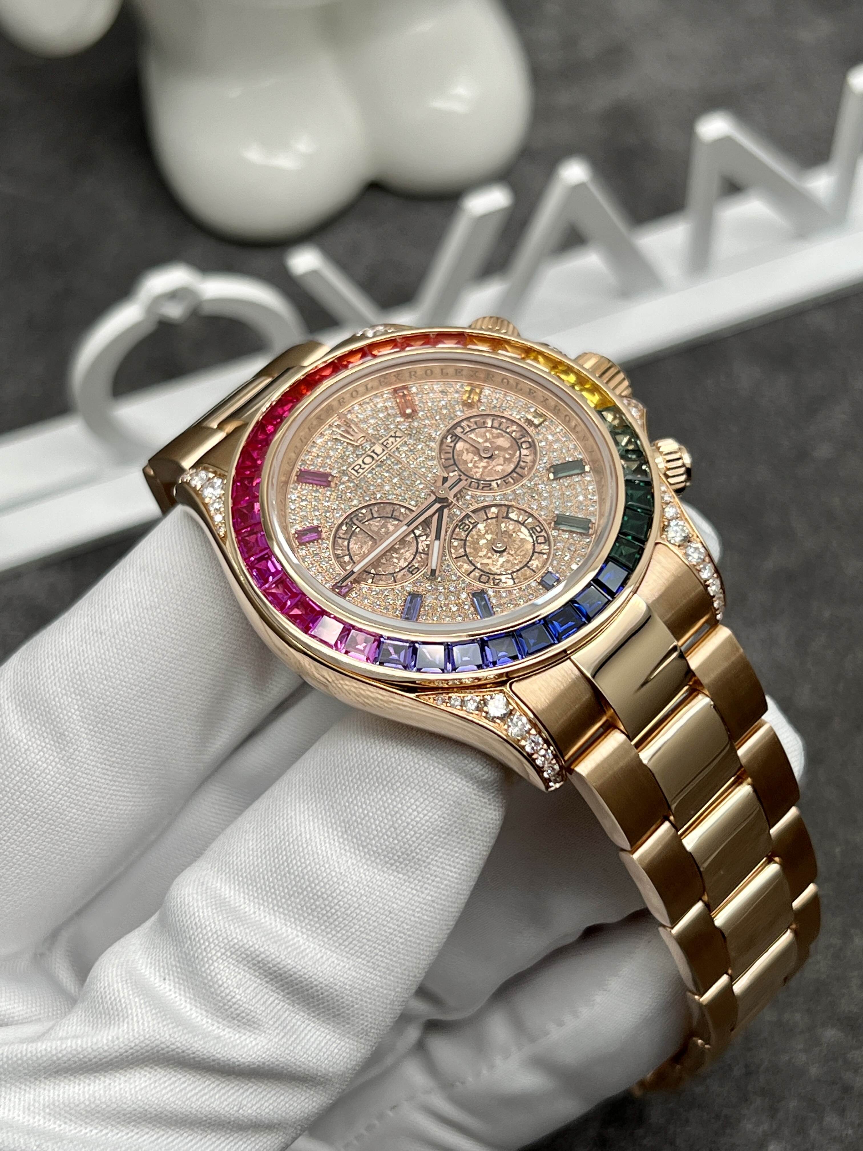 Factory set diamond watches are a beautiful and luxurious accessory that can add a touch of elegance to any outfit