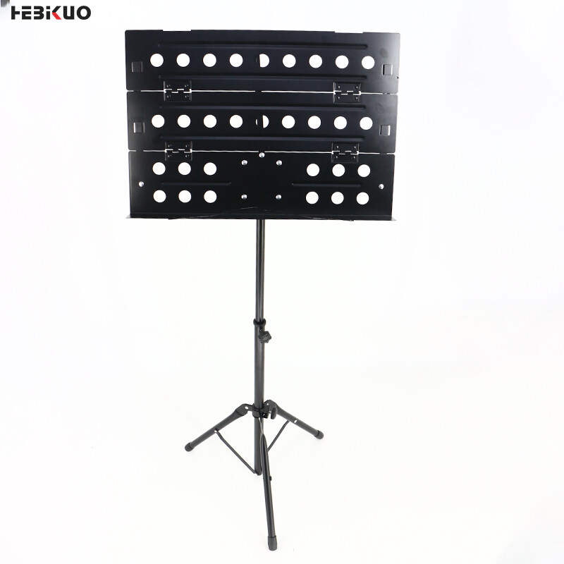 The hard music stand panel can be folded to carry a handbag