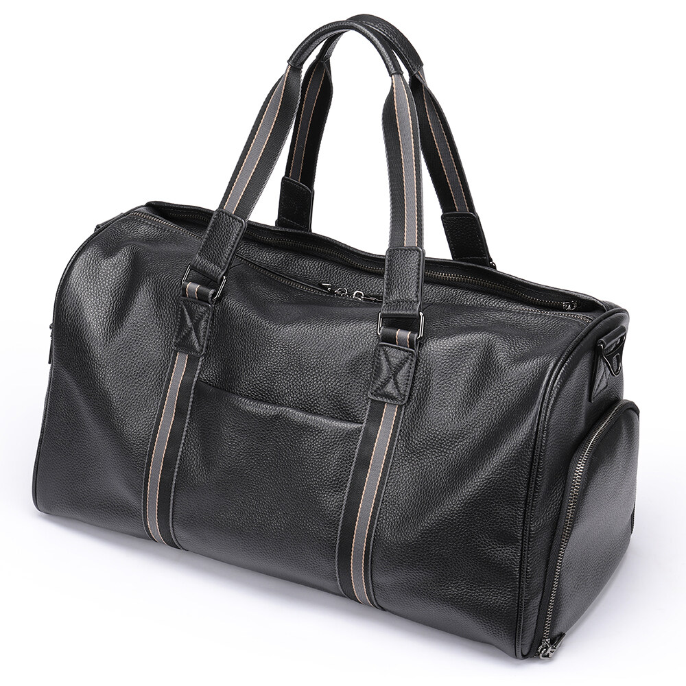 Genuine Leather Travel Bag For Men Hand Luggage Bag