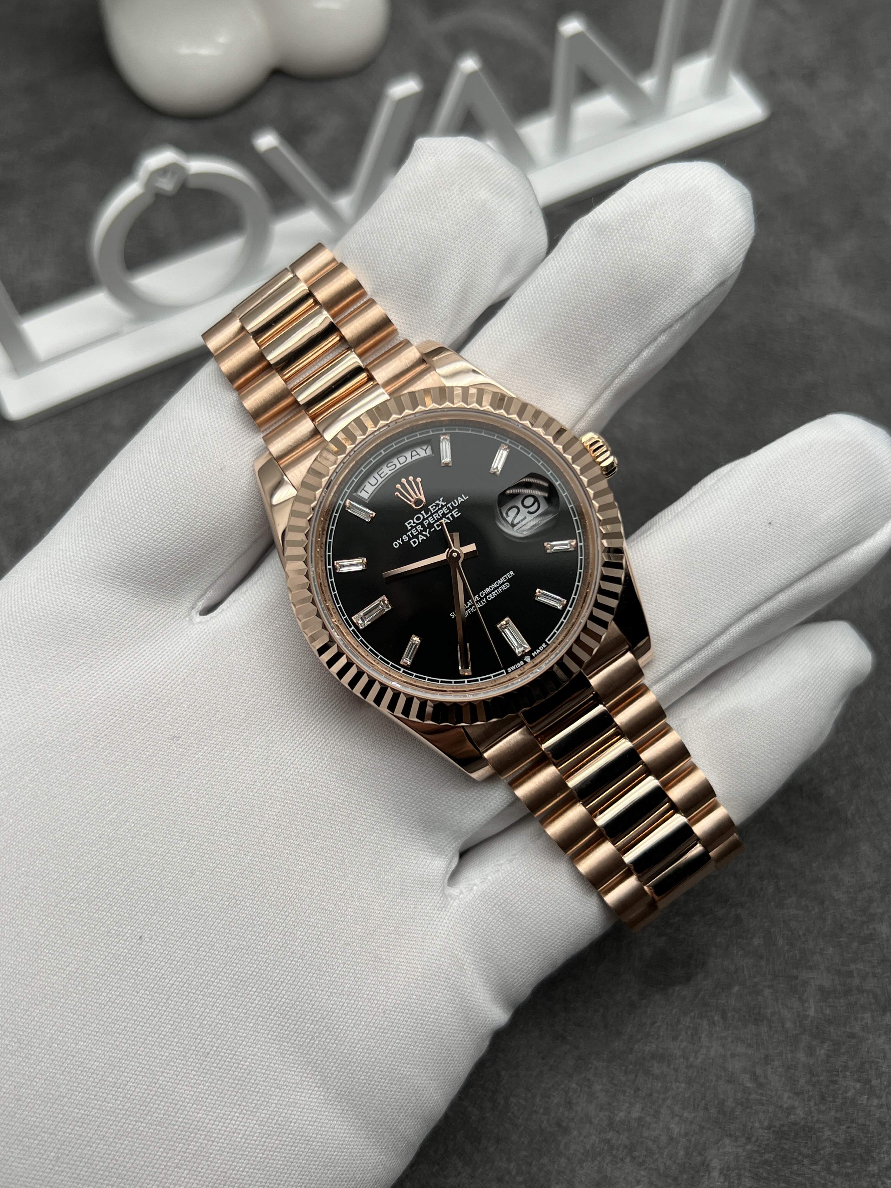 rolex datejust series diamond watch m228238