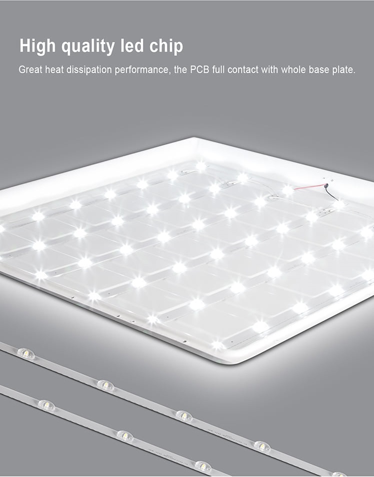 China 60x60 Frameless Led Panel Light Factory Supplier