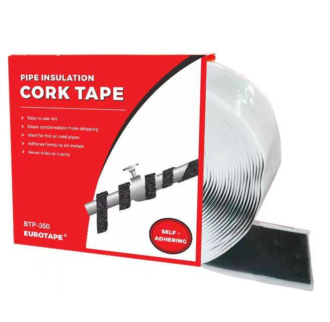 EUROTAPE Cork Insulation Tape Insulation Cork Tape 1/8"*2"*30' Roll Black BTP-350
