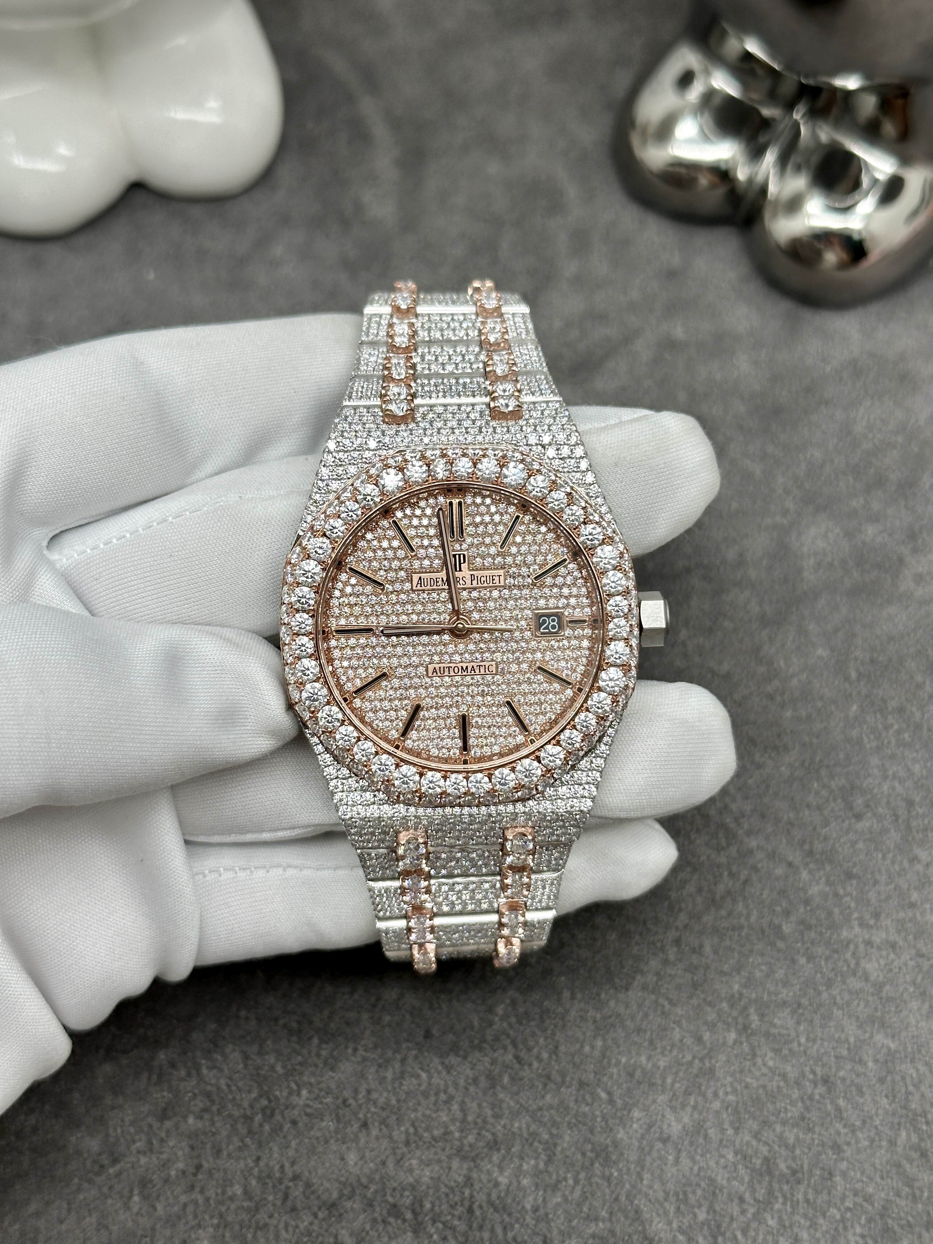 Shine Bright Like a Diamond: The Elegance of Custom Diamond Luxury Watches