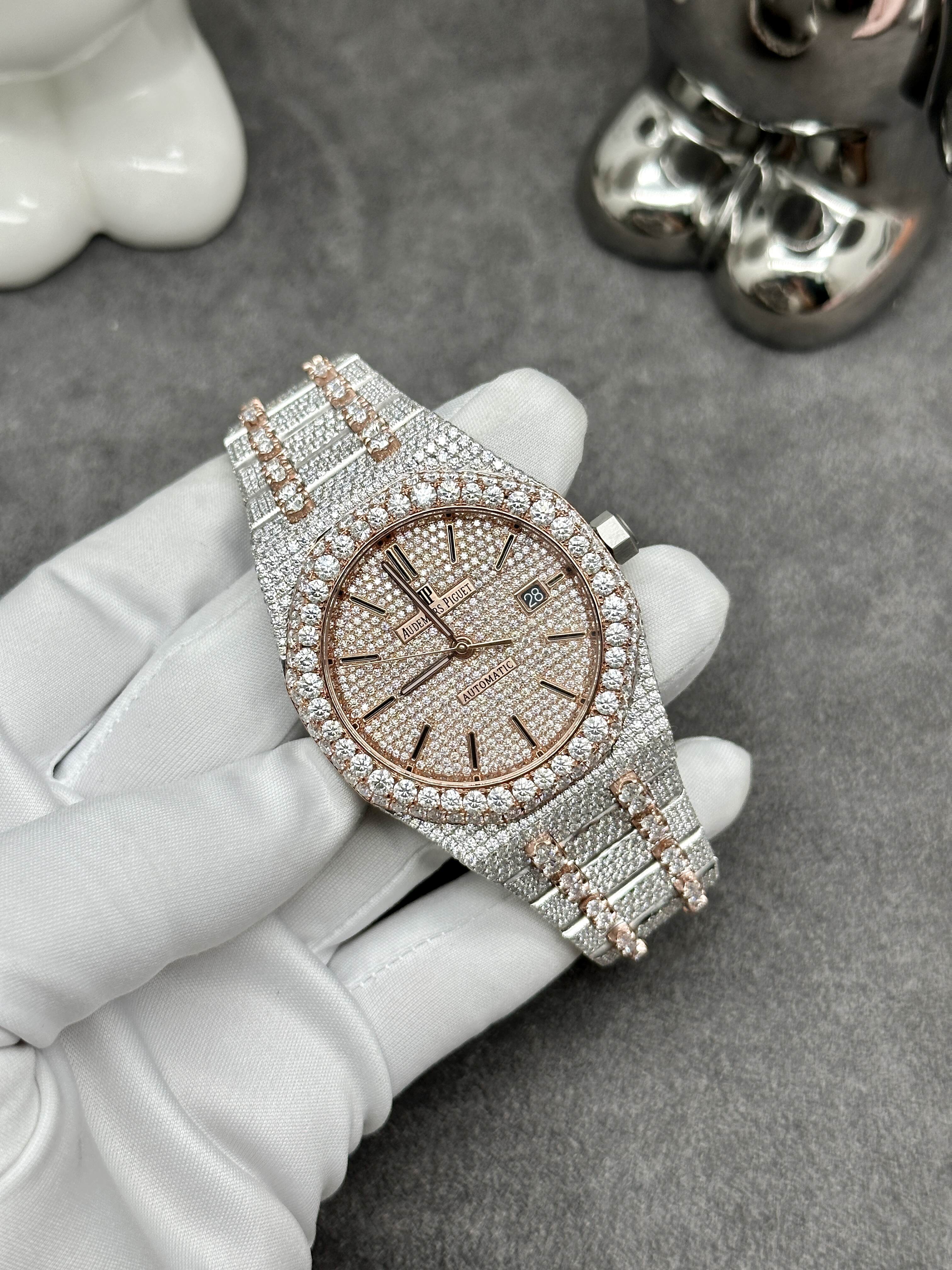 Experience Timeless Elegance at Our Luxury Watch Factory,diamond watch upgrade contact us