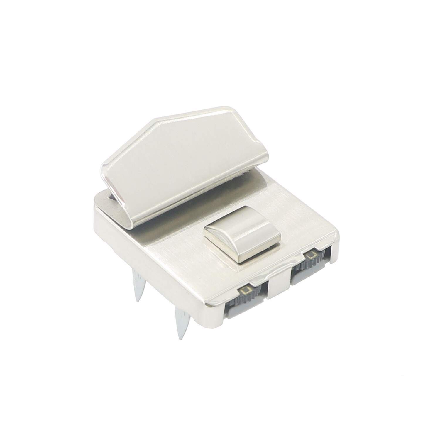 Hot Sales Bag Accessories Hardware Purse Metal Handbag Clutch Lock Two digital Combination lock
