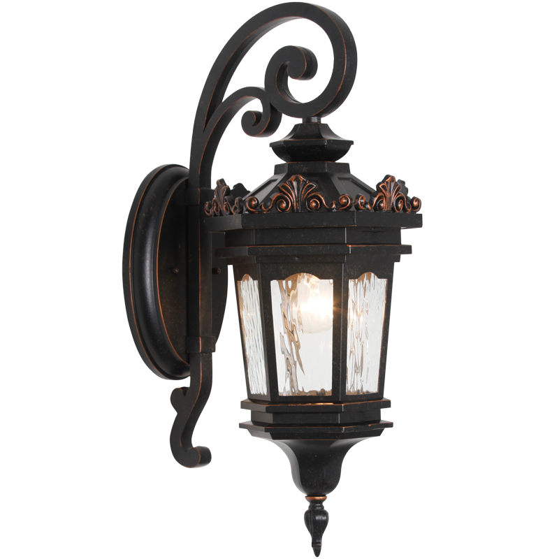Antique Bronze traditional outdoor wall lights