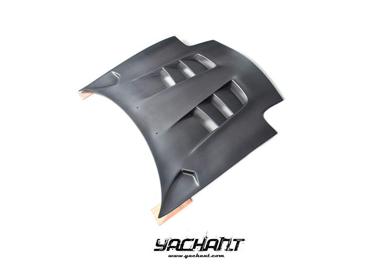 YCMD034MCF 1992-1997 Mazda RX7 FD3S RE-Style Hood Bonnet CF Matte Finish (9).jpg