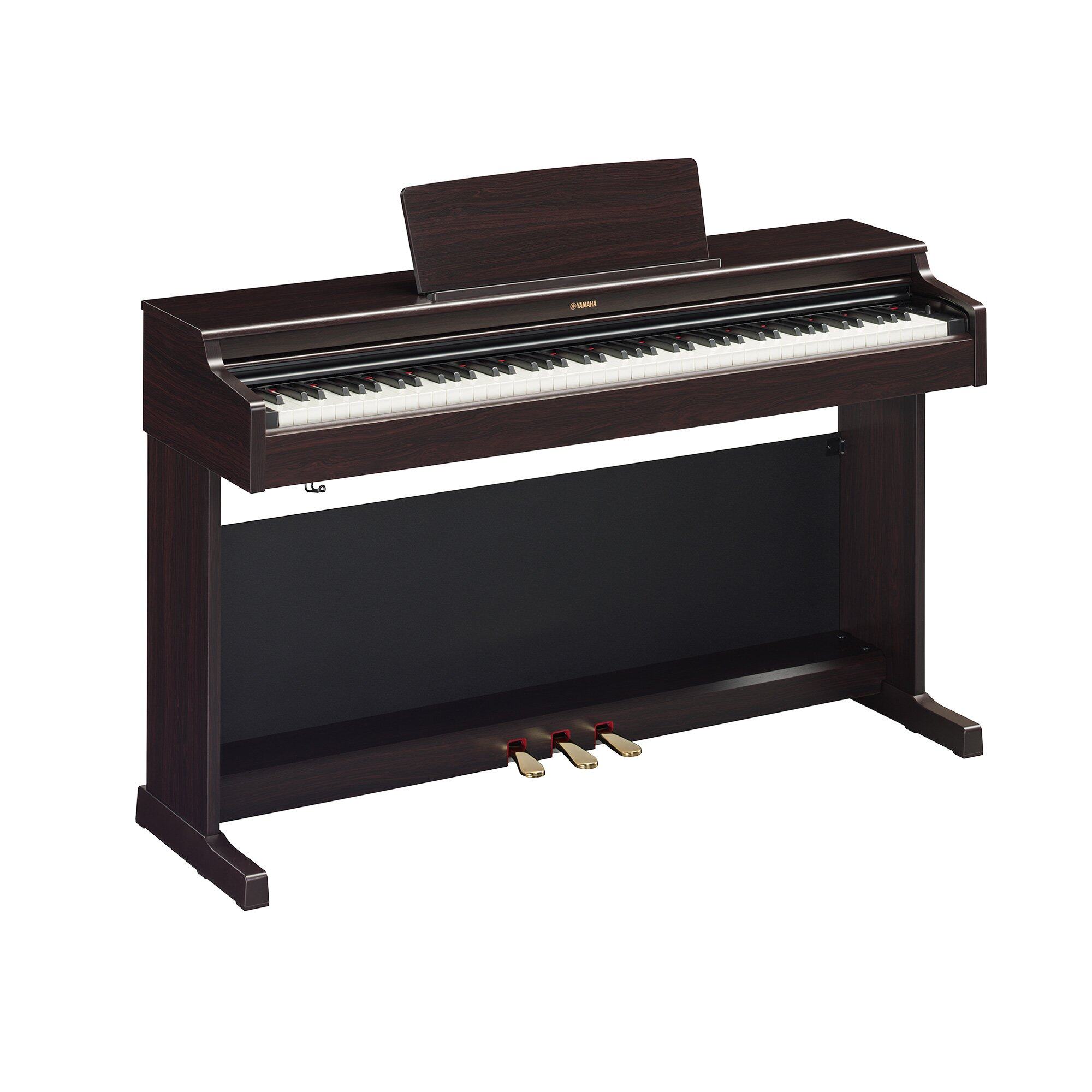 88 key stepwise weighting keyboard for authentic acoustic piano performance and semi tone pedal control
