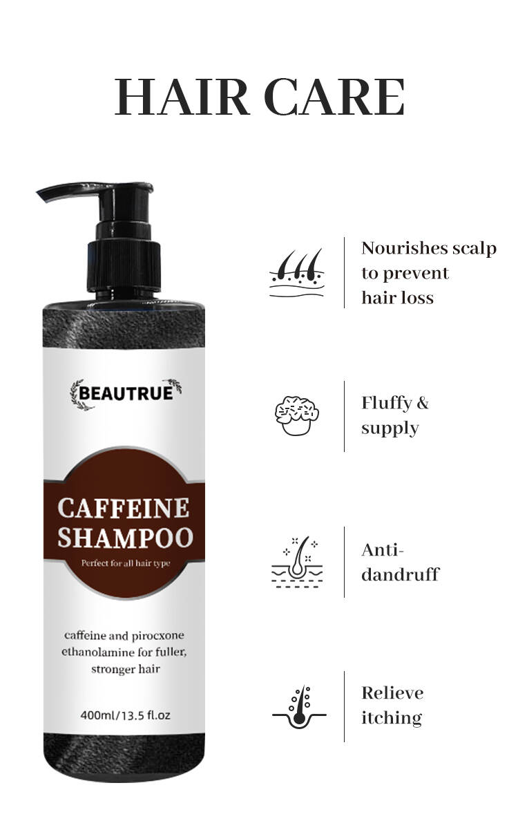 Caffeine shampoo; thicking hair shampoo; volume hair shampoo; hair care;Hair Care Product