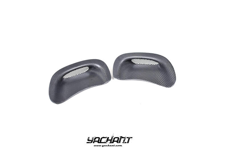 YCMD151LMCF 1992-1997 Mazda RX7 FD3S OEM Style Front Fender Scoop Air Duct Instake CF Matte Finish (6).jpg