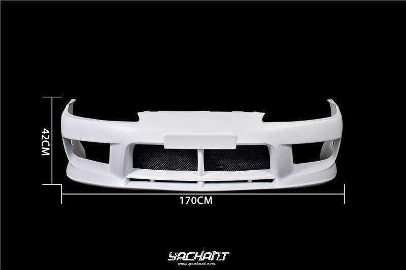 YCS15054LFRP 1999-2002 Nissan S15 Silvia AERO Style Front Bumper without Fog Lamp Holes FRP (15).jpg