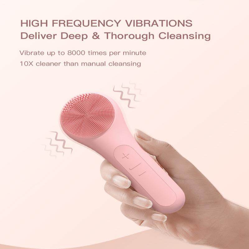 sonic face cleansing brush rechargeable, electric face cleansing brush rechargeable