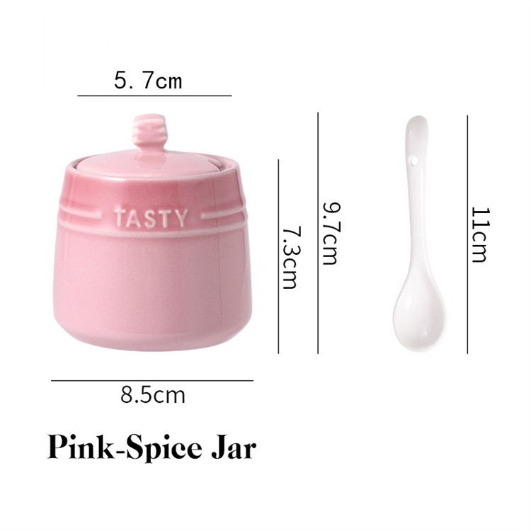 Buy, price and specifications of Pink Spice Jars Set