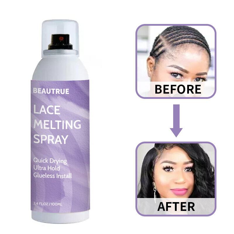 lace melting spray; hair spray ;lace wig; lace melting