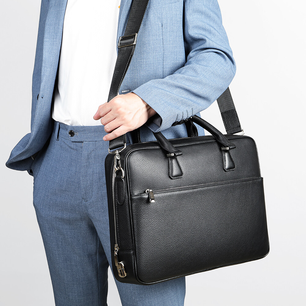 Leather Briefcases with Laptop Compartments