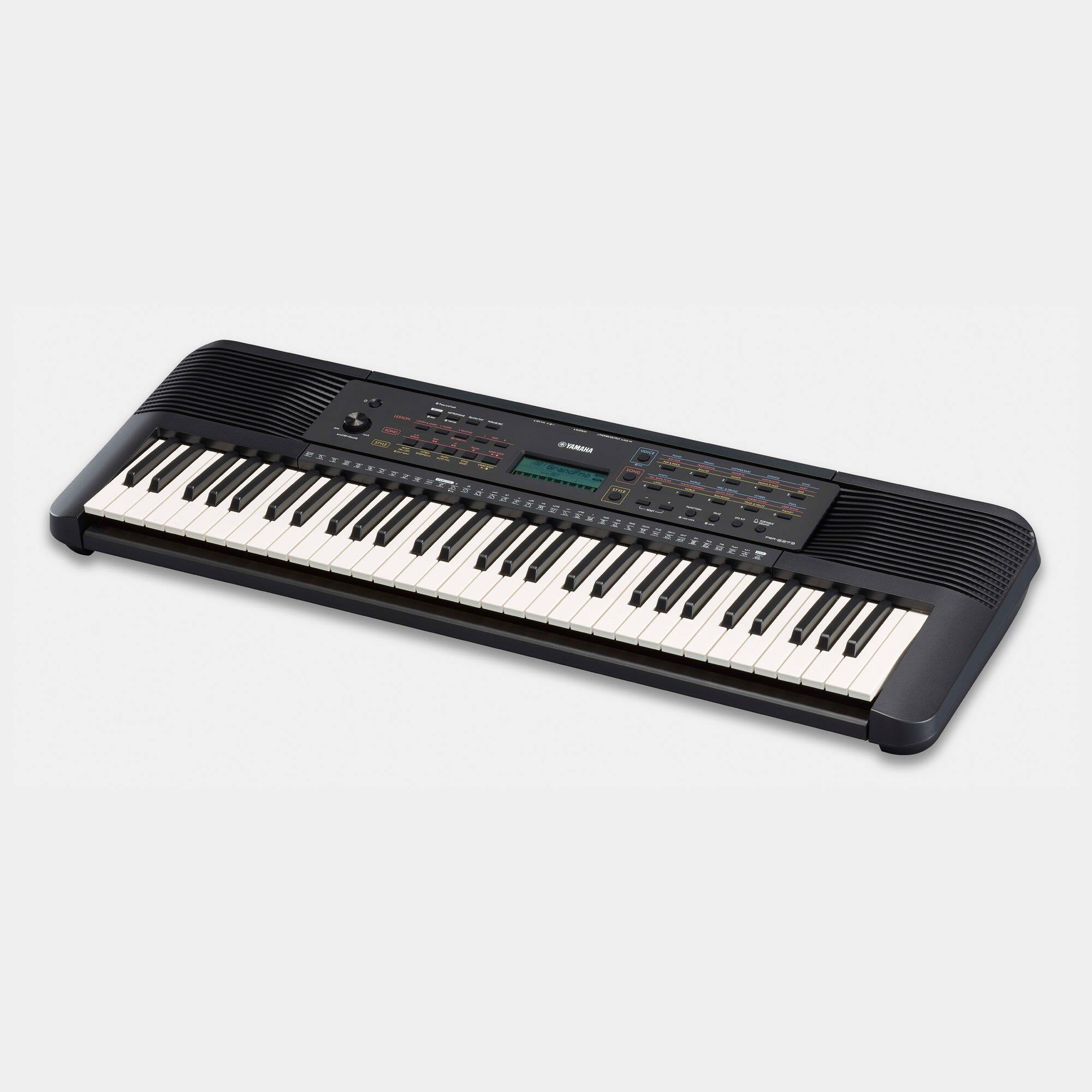 Teclado digital de piano 61 Instrumento eletrônico portátil de chave com suporte