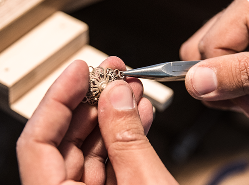 Jewelry selection and craftsmanship