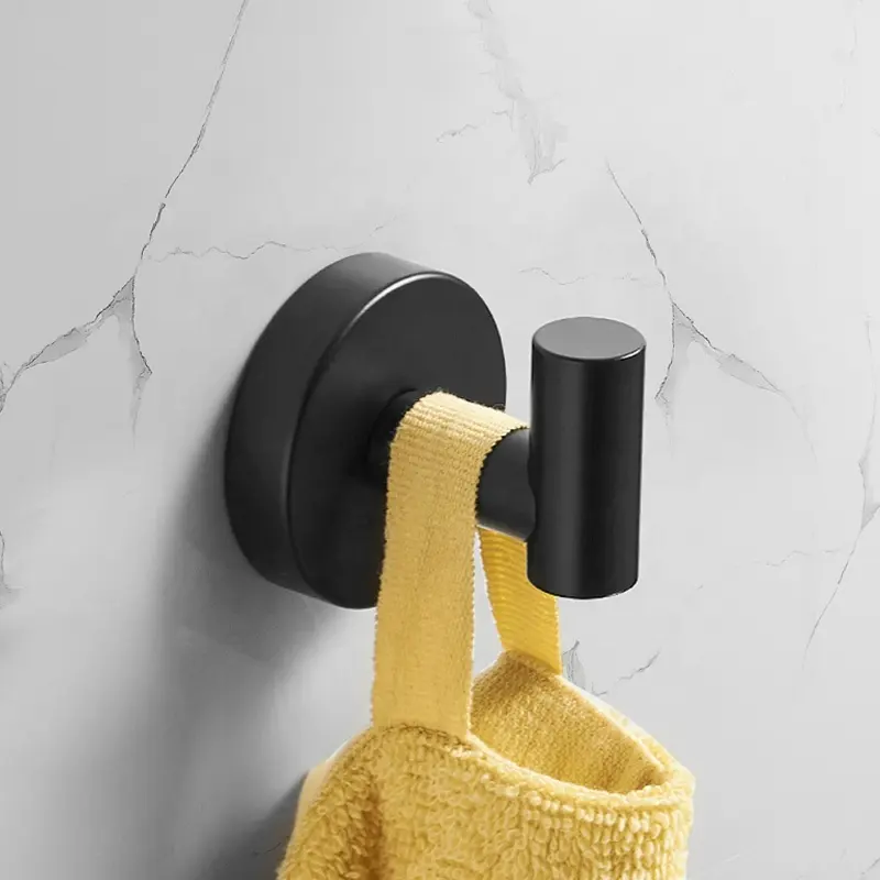 Black and Gold Bathroom Accessories Set Suit for Most Family Bathroom