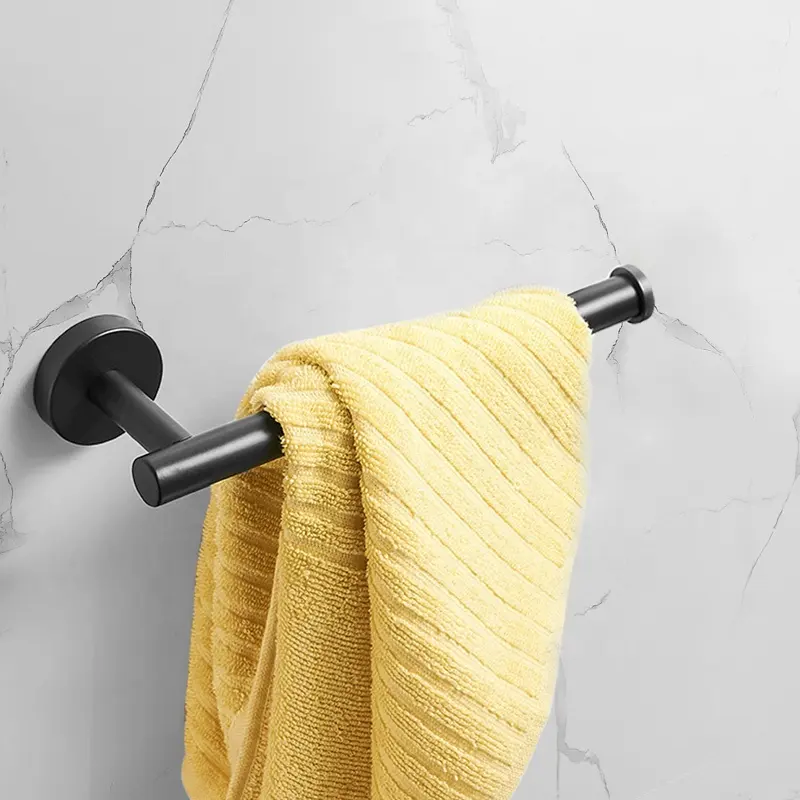 Black and Gold Bathroom Accessories Set Suit for Most Family Bathroom