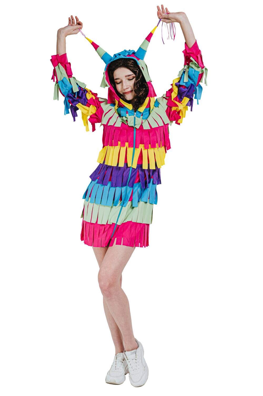 Carnival colorful adult pinata costumes 093913