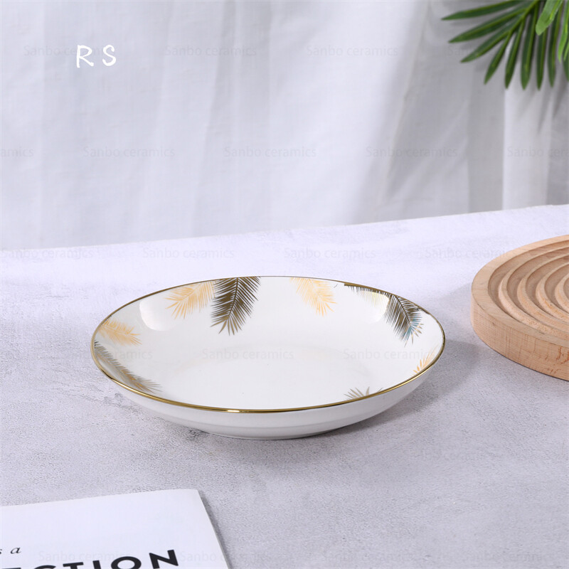 unique dinnerware collections,durable stoneware dishes,white dishes with gold trim