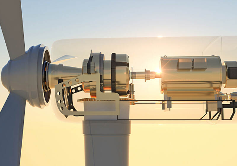 Configuration of wind turbine bearings